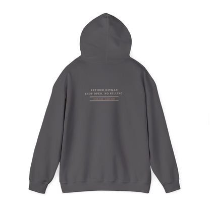 Shop Hours Kanji Hoodie | Inspired by Taro Sakamoto from Sakamoto Days