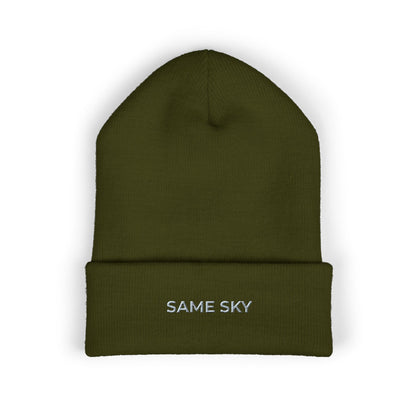 Same Sky Embroidered Beanie | Inspired by Frieren and Himmel from Frieren