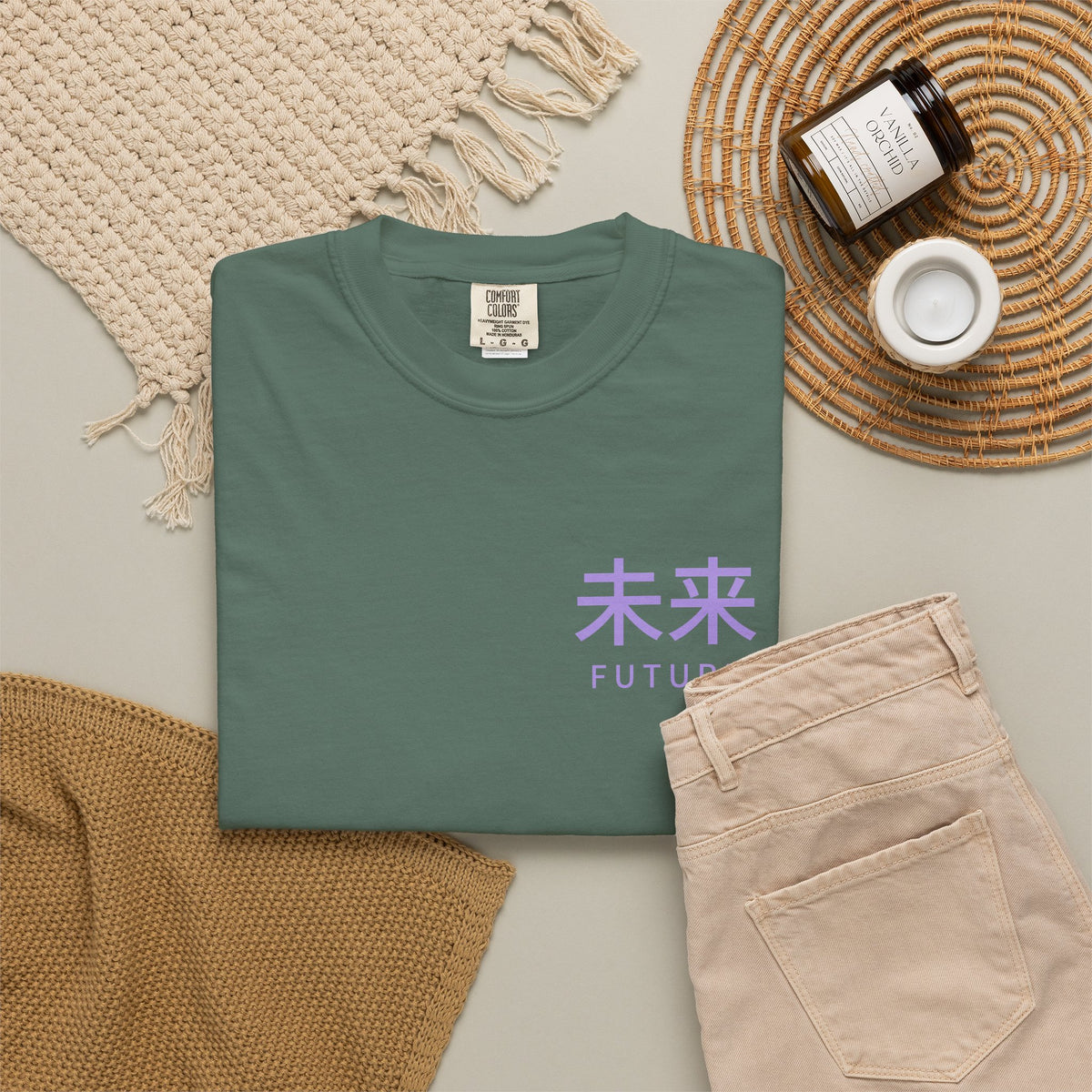Future Tense Kanji Anime Tee | Saiyan Japanese Streetwear