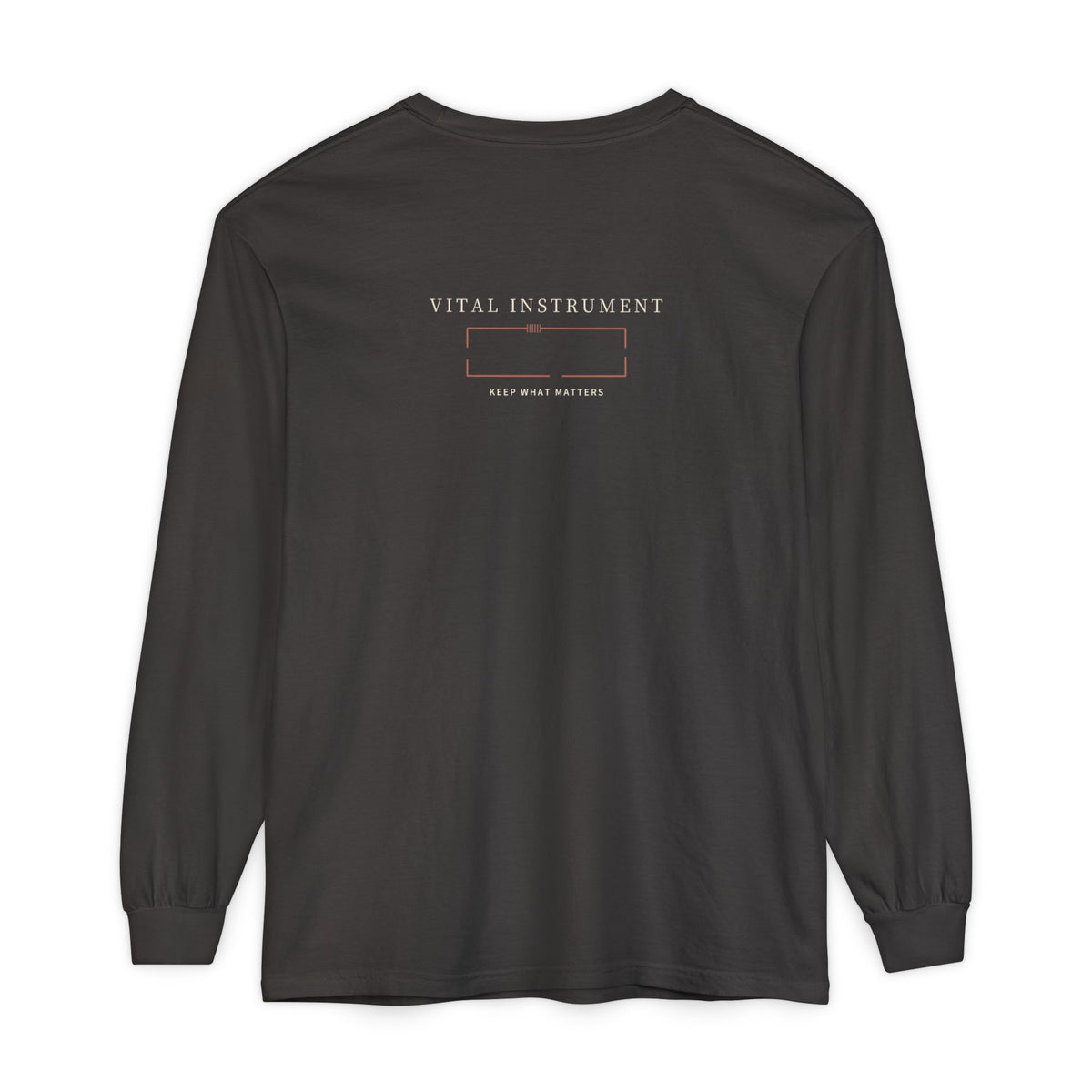 Second Life Kanji Long Sleeve Tee | Inspired by Rudo from Gachiakuta