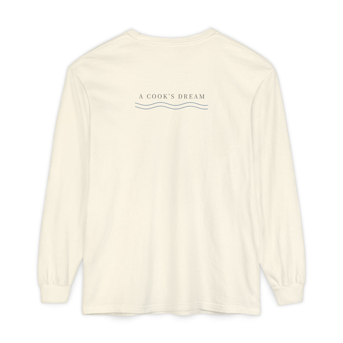 All Blue Service Kanji Anime Long Sleeve Tee | Pirate Japanese Streetwear