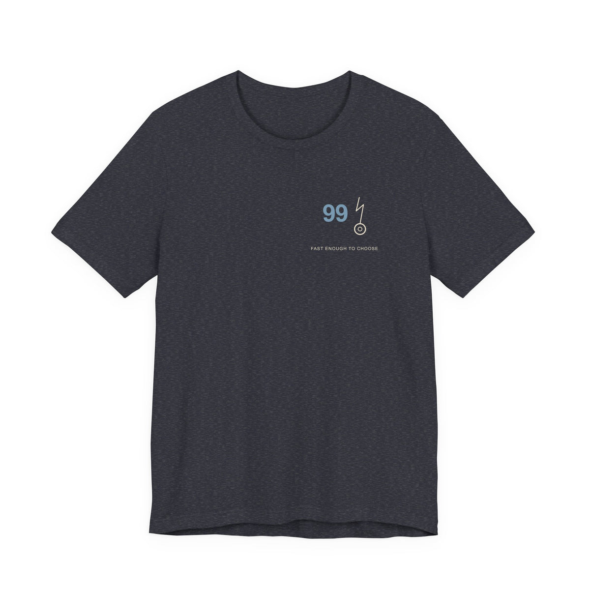Ninety Nine Volts Minimalist Anime Soft Tee | Hunter Japanese Streetwear