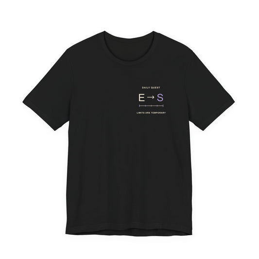 Rank Breaker Minimalist Anime Soft Tee | Shadow Rank Gym Japanese Streetwear