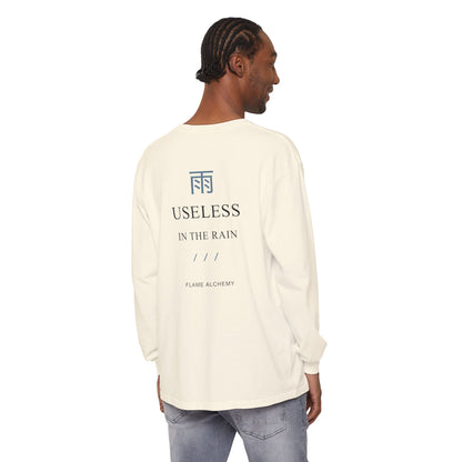 Rain Check Kanji Long Sleeve Tee | Inspired by Roy Mustang from Fullmetal Alchemist