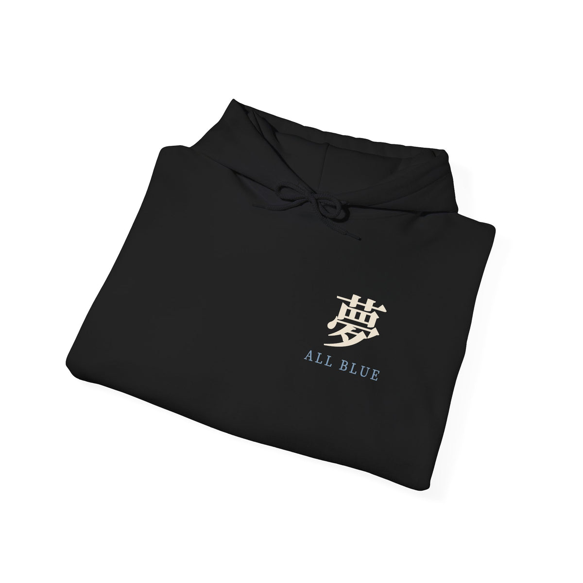 All Blue Service Kanji Anime Hoodie | Pirate Japanese Streetwear