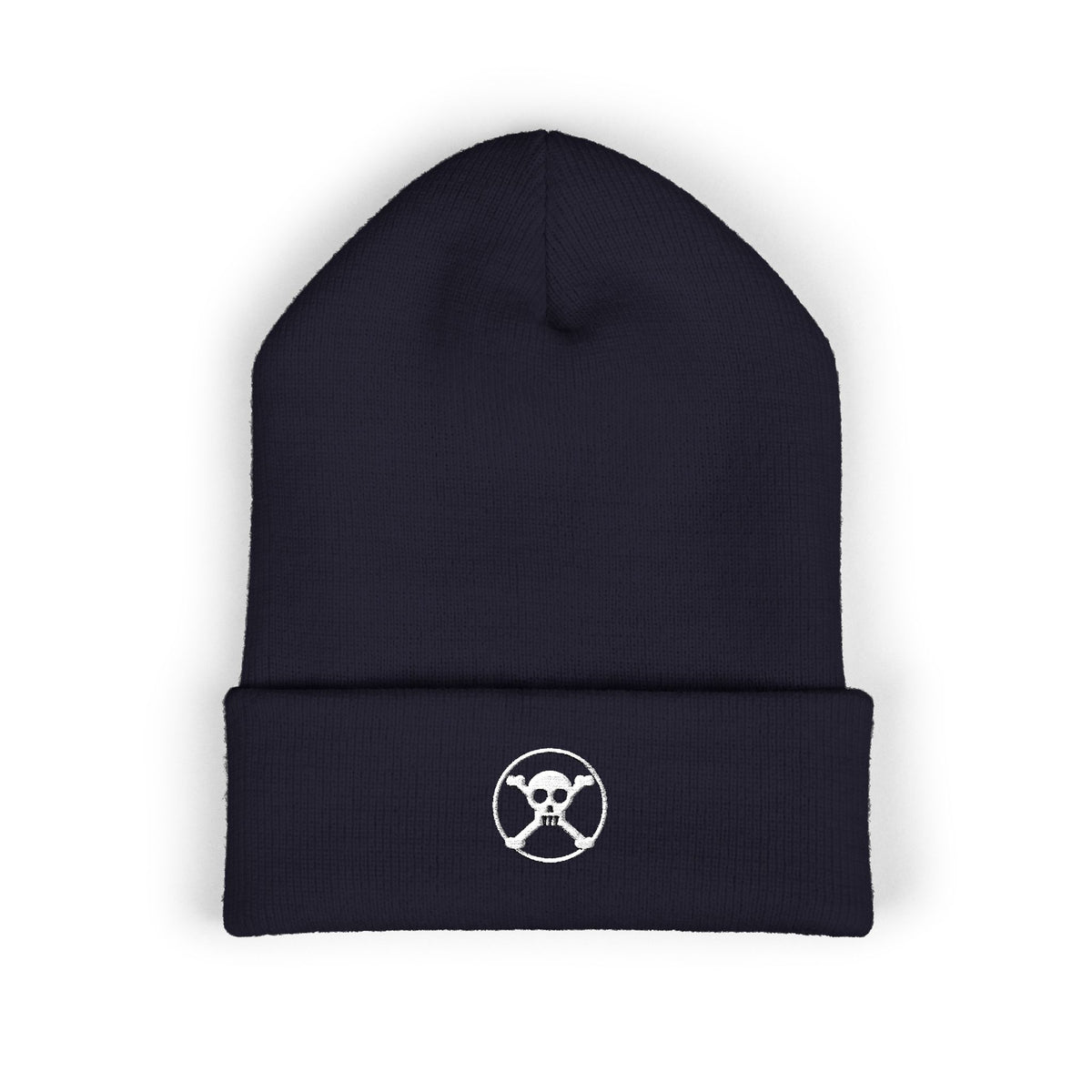 Pirate Crest Embroidered Beanie | Inspired by the Straw Hat crew from One Piece