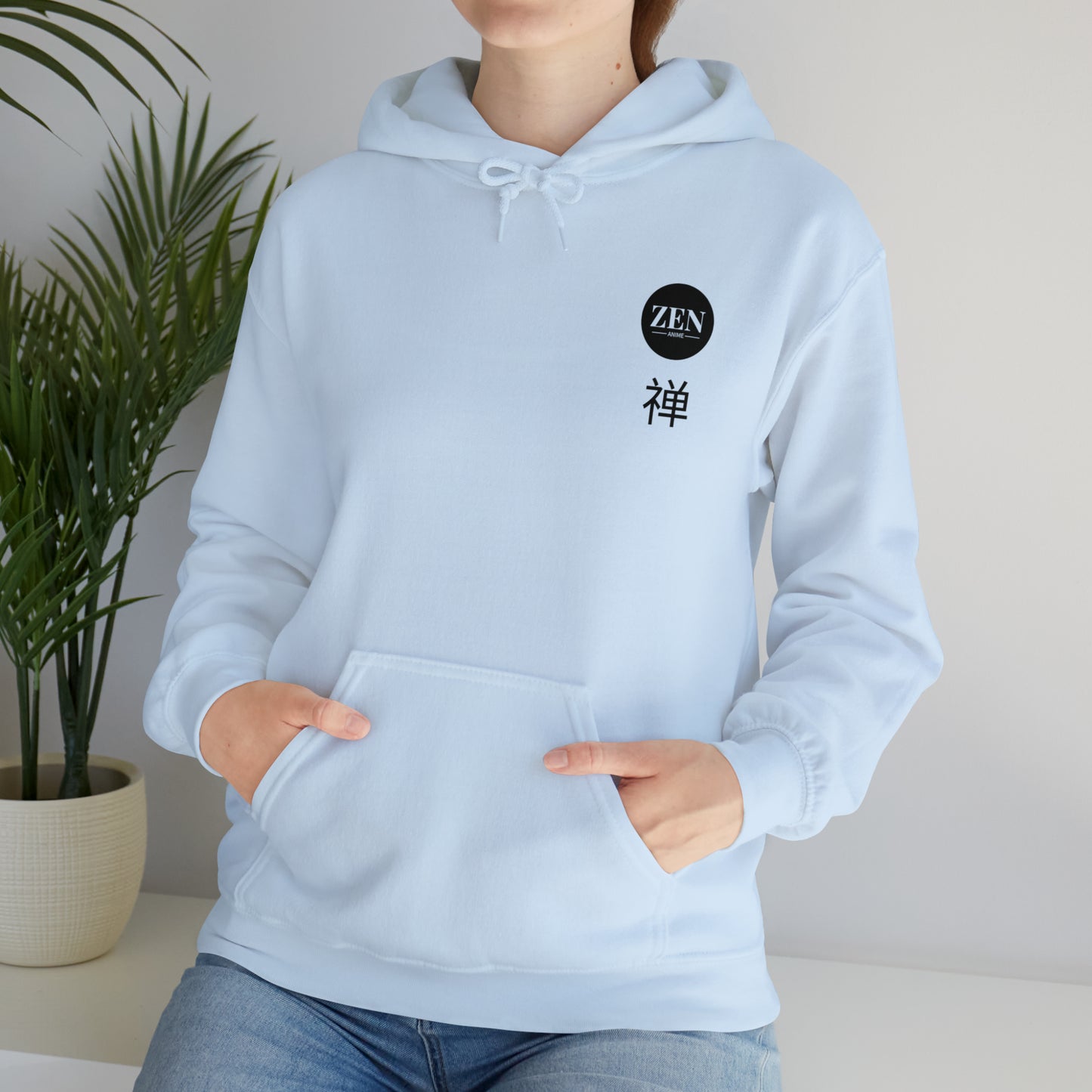 One Piece Zen Unisex Heavy Blend™ Hooded Sweatshirt