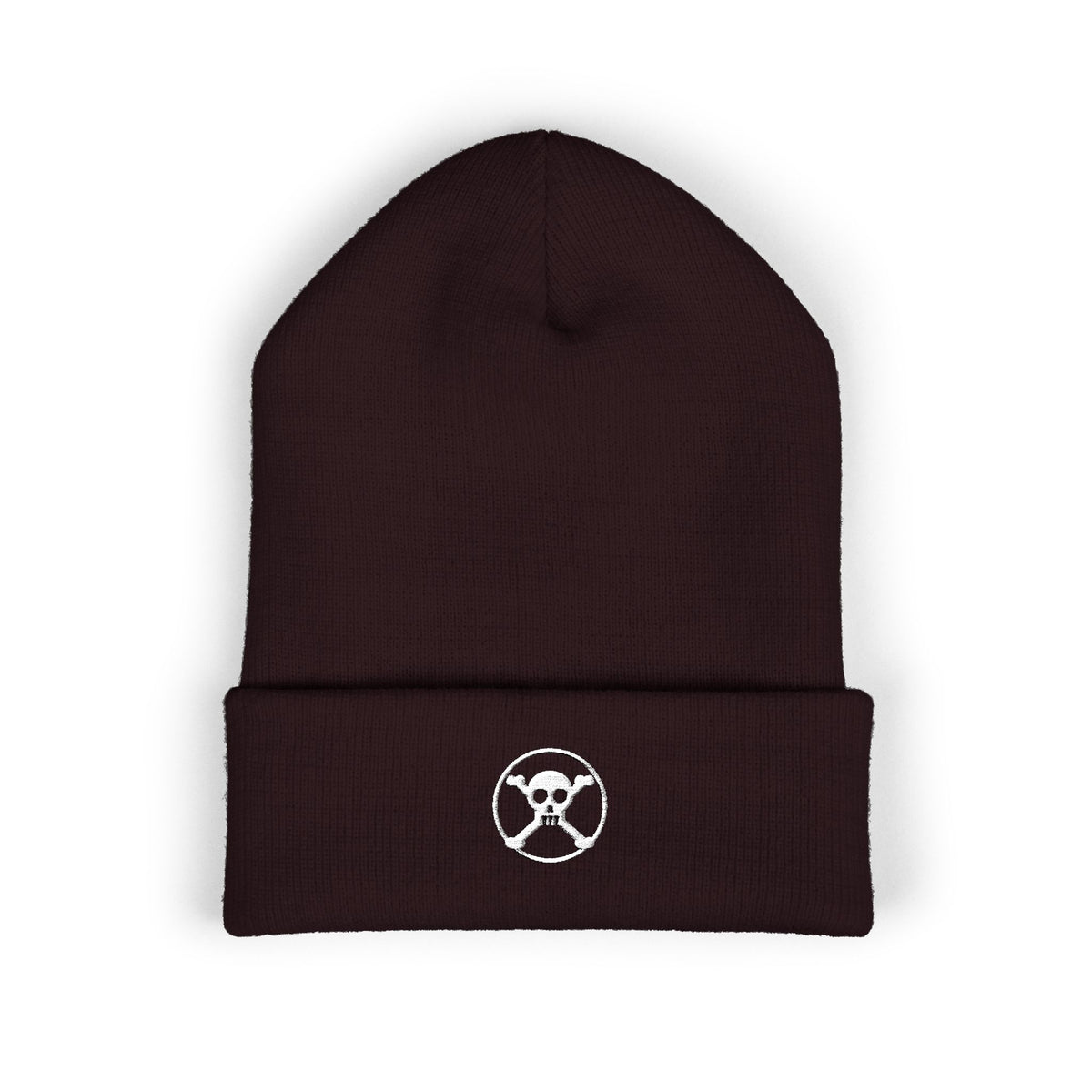 Pirate Crest Embroidered Beanie | Inspired by the Straw Hat crew from One Piece