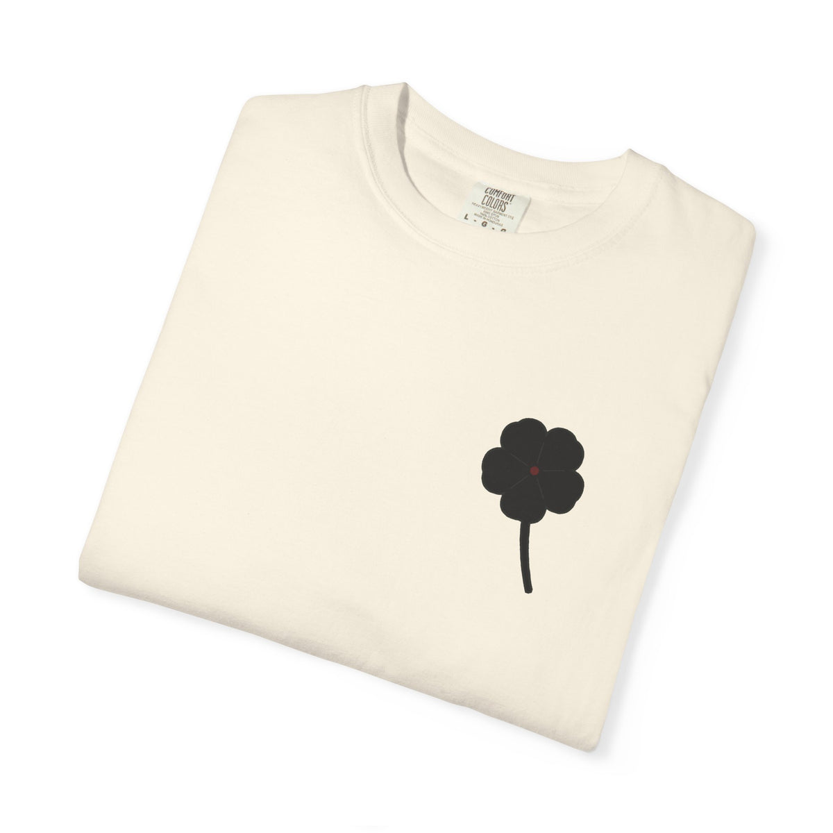 Black Clover Leaf Minimalist Heavyweight Tee | Inspired by Asta from Black Clover