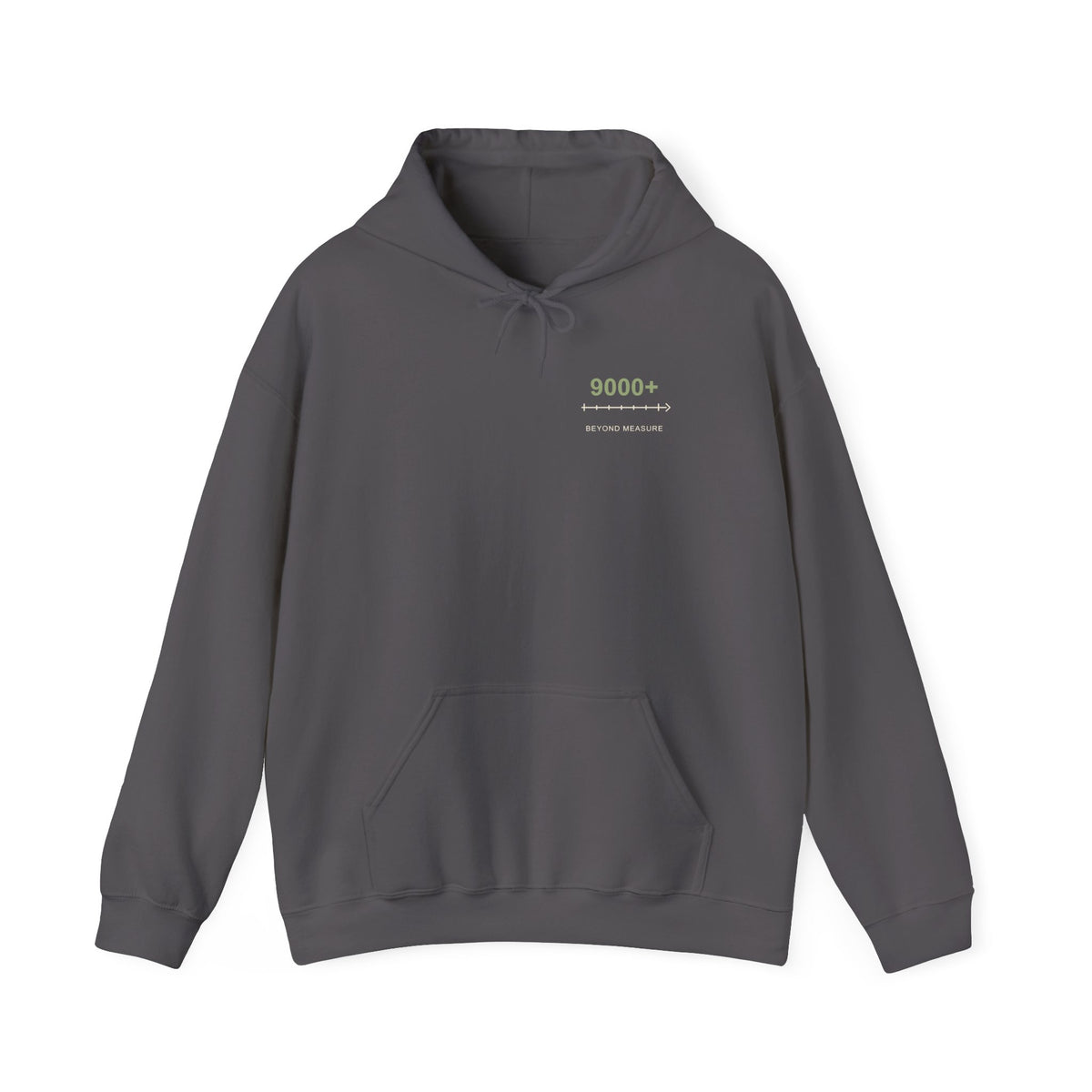Beyond Measure Minimalist Anime Hoodie | Power Level Japanese Streetwear