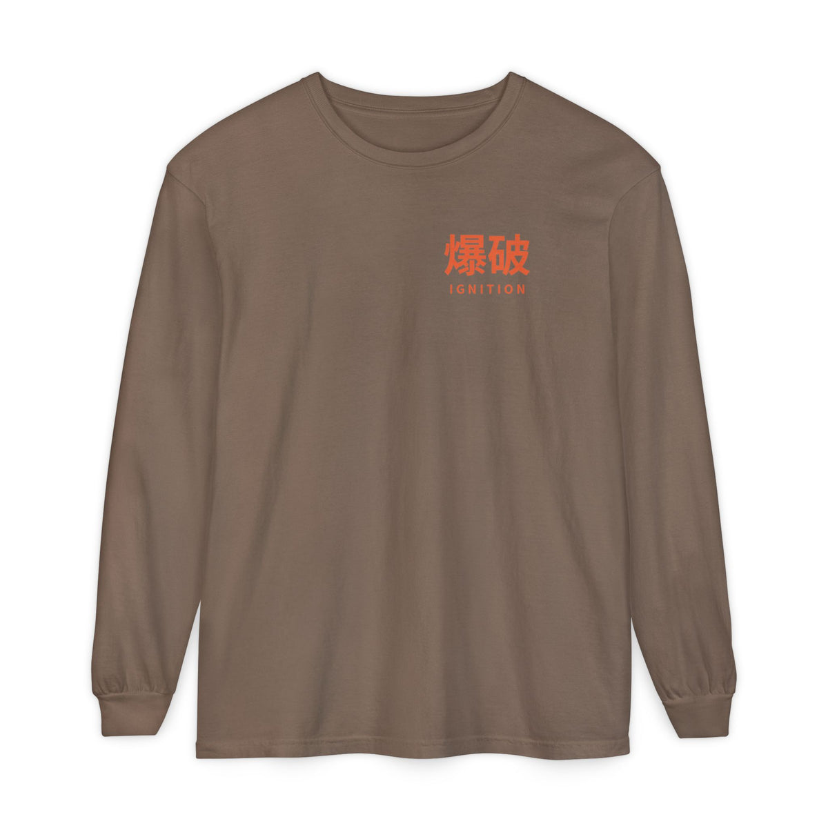 Ignition Kanji Anime Long Sleeve Tee | Explosion Japanese Streetwear