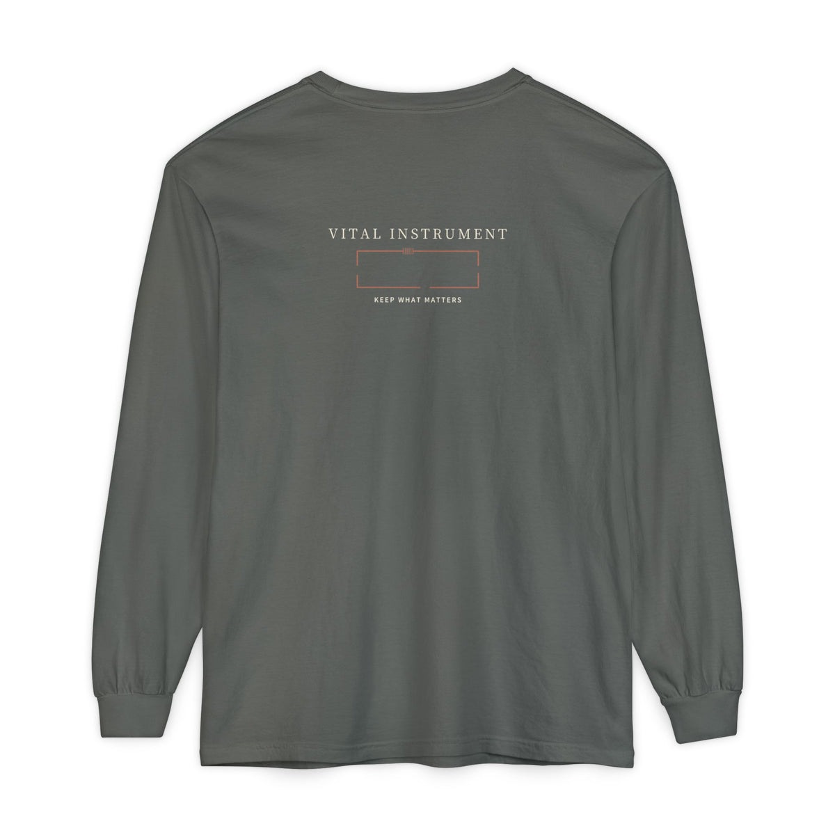 Second Life Kanji Long Sleeve Tee | Inspired by Rudo from Gachiakuta