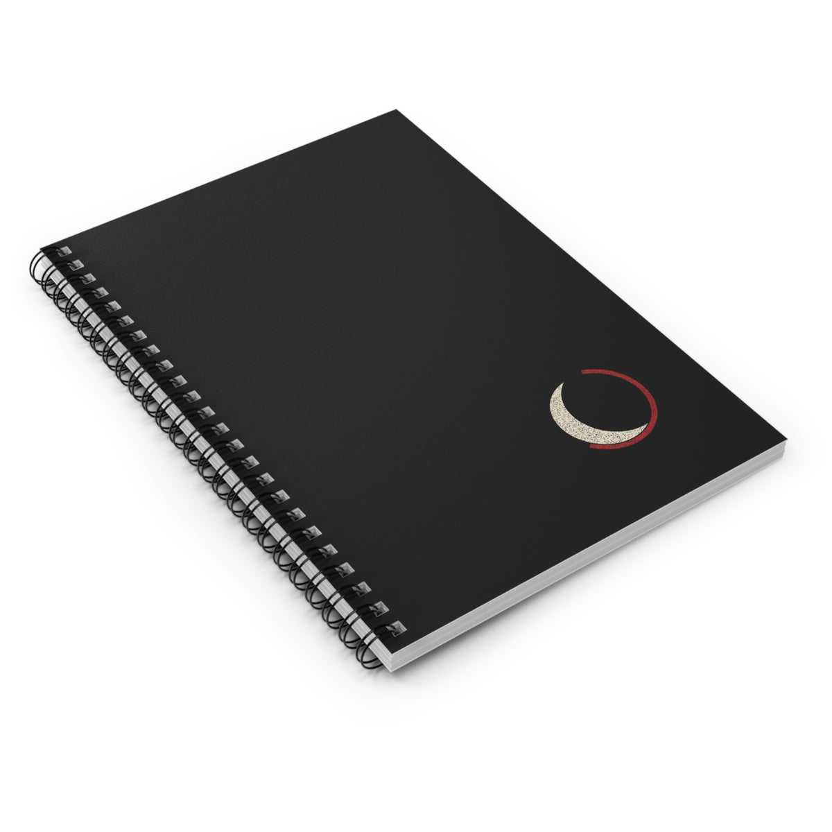 Black Moon Spiral Notebook | Inspired by Ichigo Kurosaki from Bleach