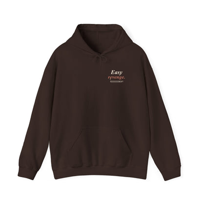Easy Revenge Letter Quote Hoodie | Inspired by Aki Hayakawa and Himeno from Chainsaw Man