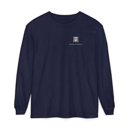 The Dose Makes Kanji Long Sleeve Tee | Inspired by Maomao from The Apothecary Diaries
