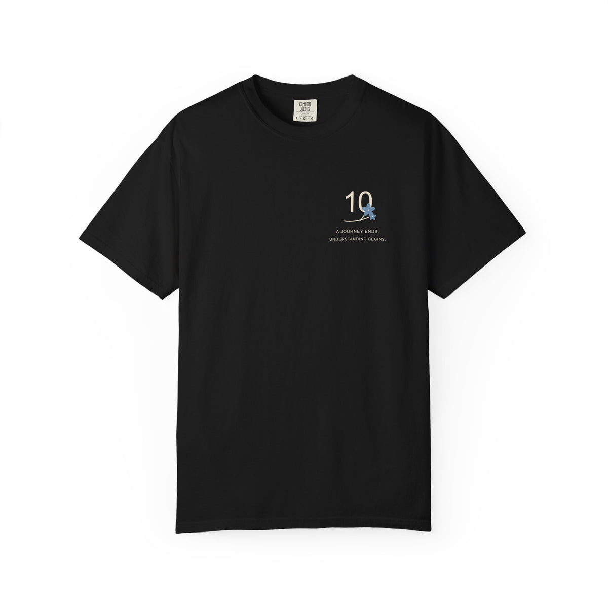 Ten Years, Still Learning Minimalist Anime Tee | Mage Journey Japanese Streetwear