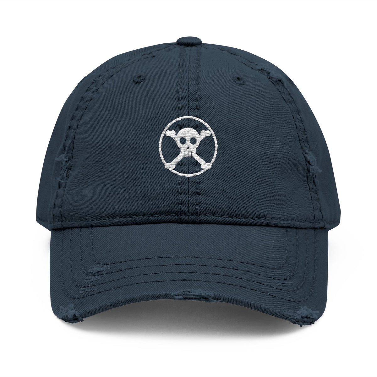 Pirate Crest Embroidered Dad Hat | Inspired by the Straw Hat crew from One Piece