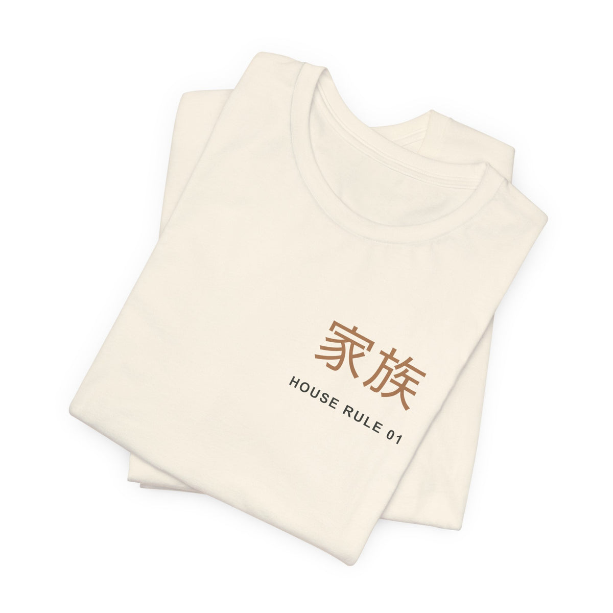 Family Policy Kanji Anime Soft Tee | Retired Assassin Japanese Streetwear