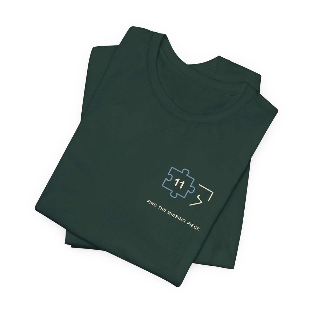 The Missing Piece Minimalist Anime Soft Tee | Anime Sports Japanese Streetwear