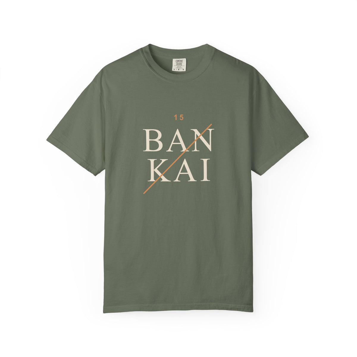 Bankai Quote Heavyweight Tee (Center Print) | Inspired by Ichigo Kurosaki from Bleach