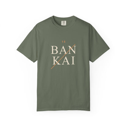 Bankai Quote Heavyweight Tee (Center Print) | Inspired by Ichigo Kurosaki from Bleach