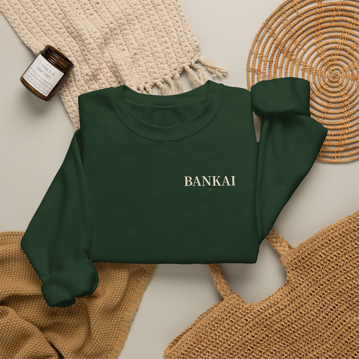 Final Release Quiet Edition Kanji Crewneck Sweatshirt | Inspired by Ichigo Kurosaki from Bleach