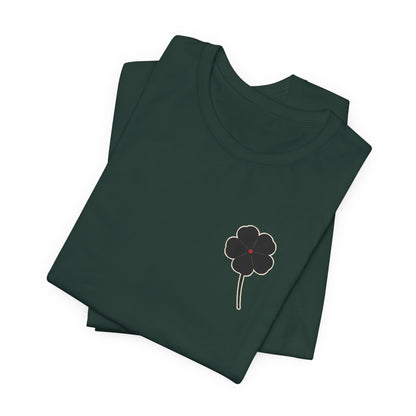 Black Clover Leaf Minimalist Soft Tee | Inspired by Asta from Black Clover