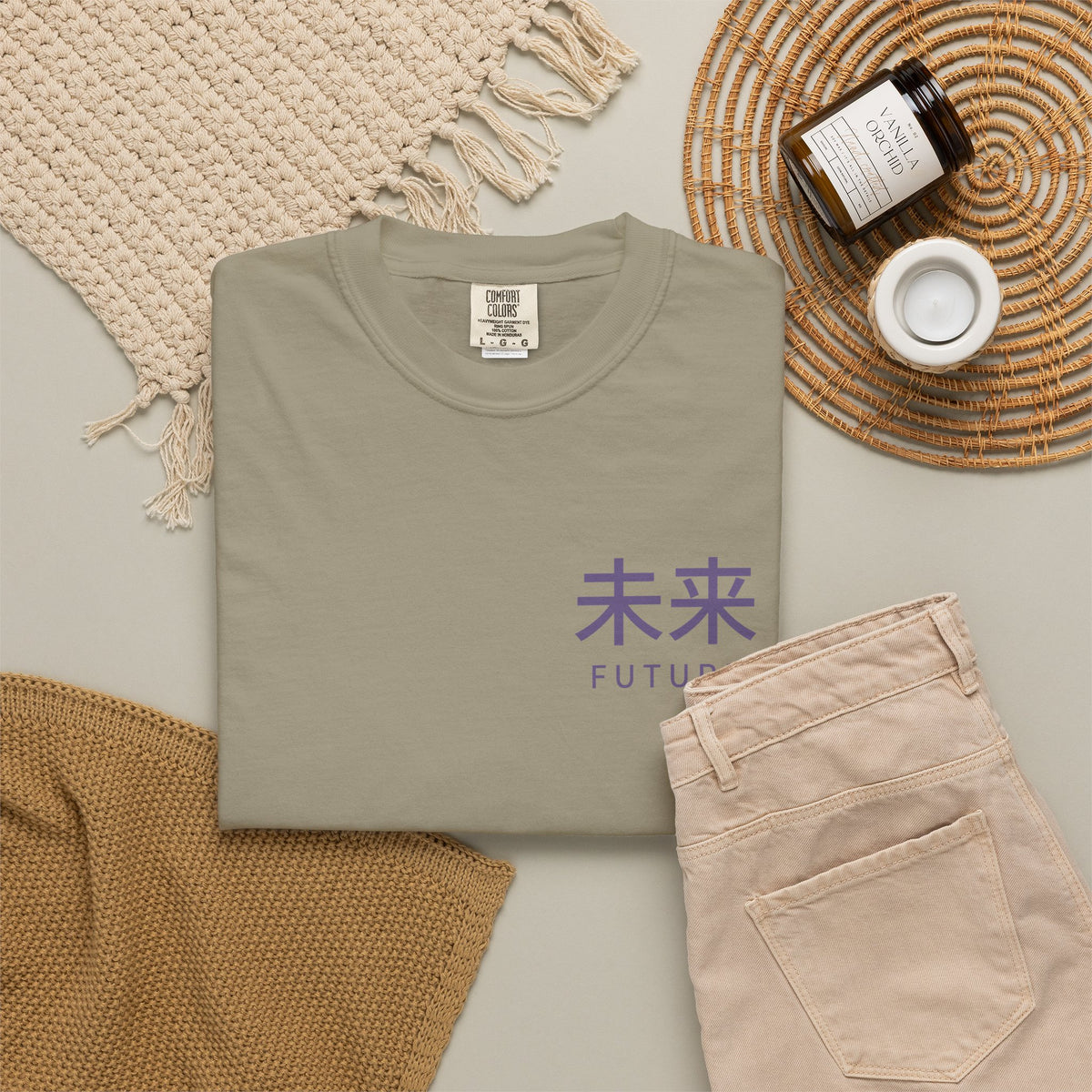Future Tense Kanji Anime Tee | Saiyan Japanese Streetwear