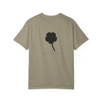 Black Clover Leaf Minimalist Heavyweight Tee | Inspired by Asta from Black Clover