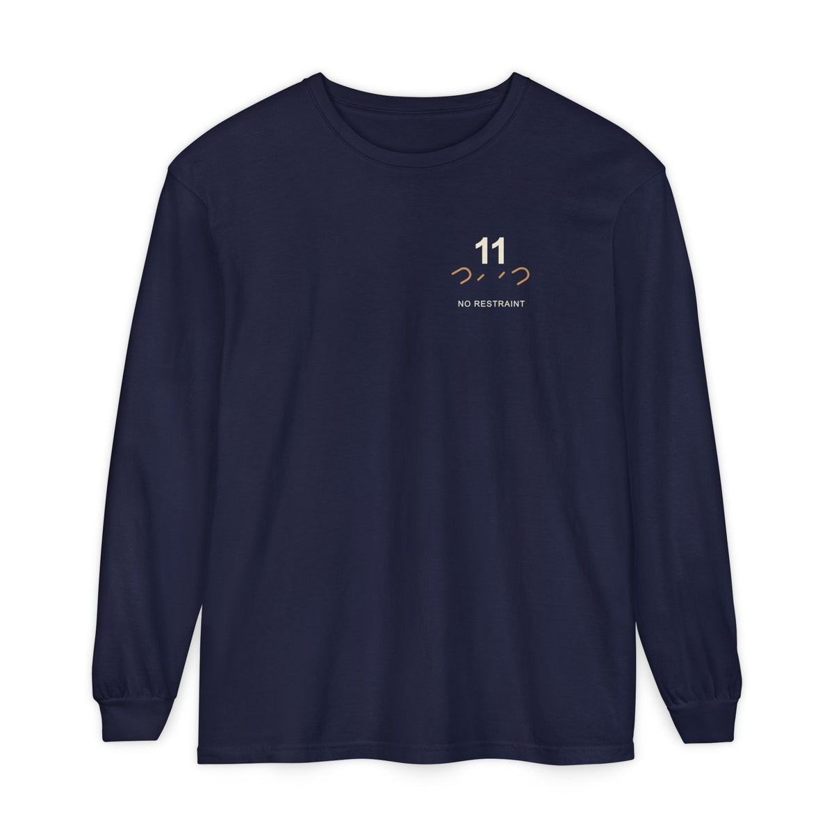 Unrestrained Eleven Minimalist Long Sleeve Tee | Inspired by Kenpachi Zaraki from Bleach
