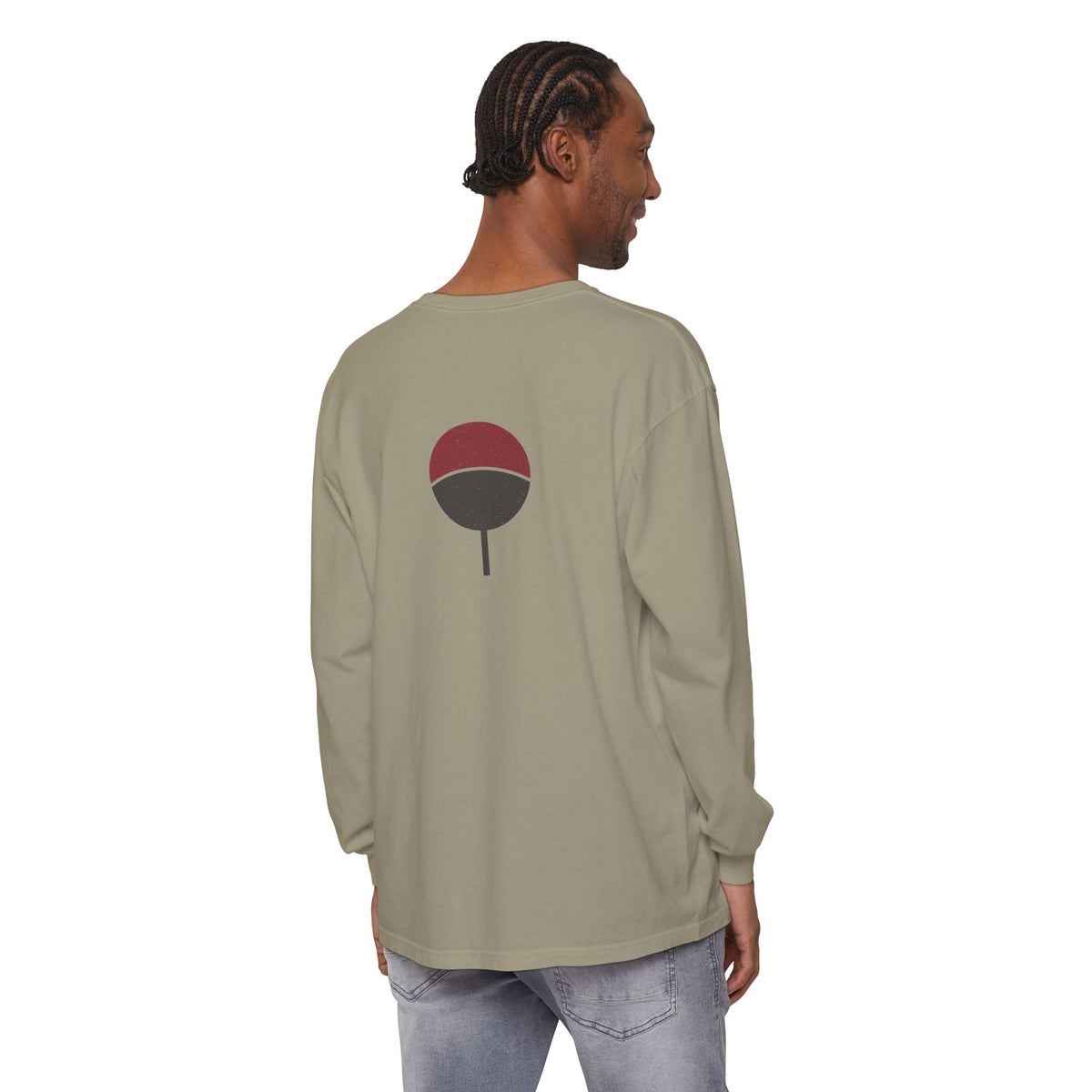 Ember Legacy Minimalist Anime Long Sleeve Tee | Fire Release Kanji Japanese Streetwear