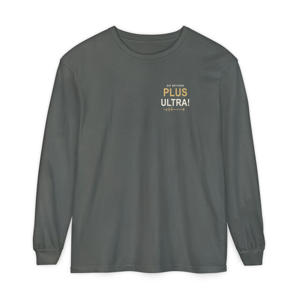 Go Beyond Anime Quote Long Sleeve Tee | Hero Academy Japanese Streetwear