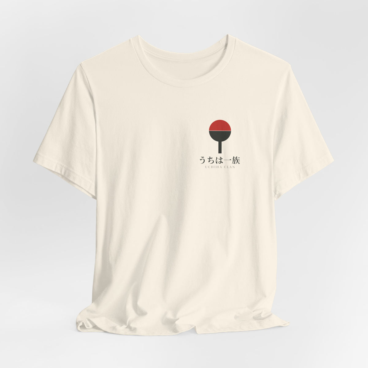 Clan Fan Crest Kanji Anime Soft Tee | うちは一族 Ninja Japanese Streetwear