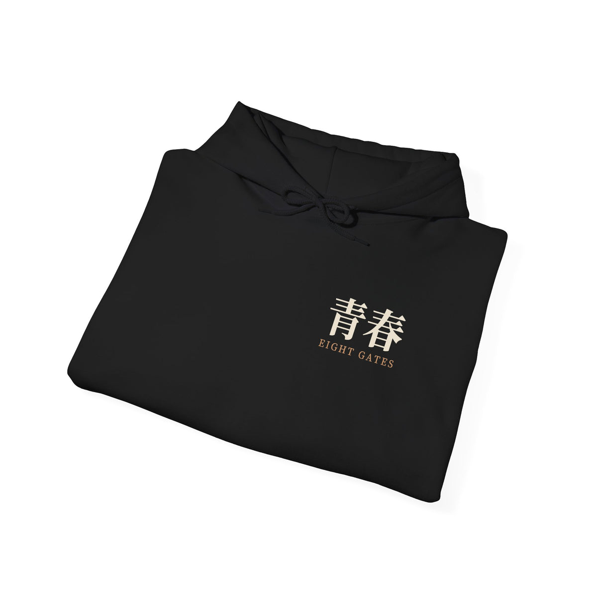 Eight Gates Training Kanji Anime Hoodie | Ninja Gym Japanese Streetwear
