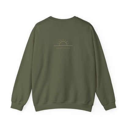 Golden Dawn Kanji Crewneck Sweatshirt | Inspired by Yuno and the Golden Dawn from Black Clover