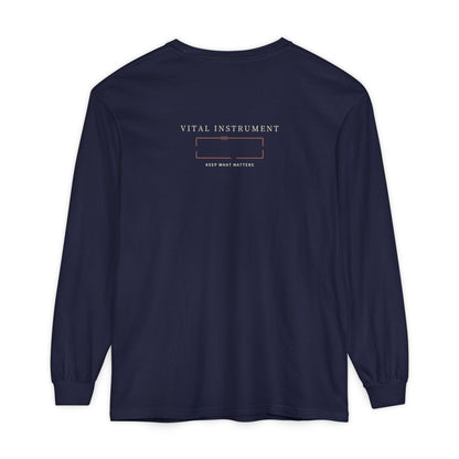 Second Life Kanji Long Sleeve Tee | Inspired by Rudo from Gachiakuta