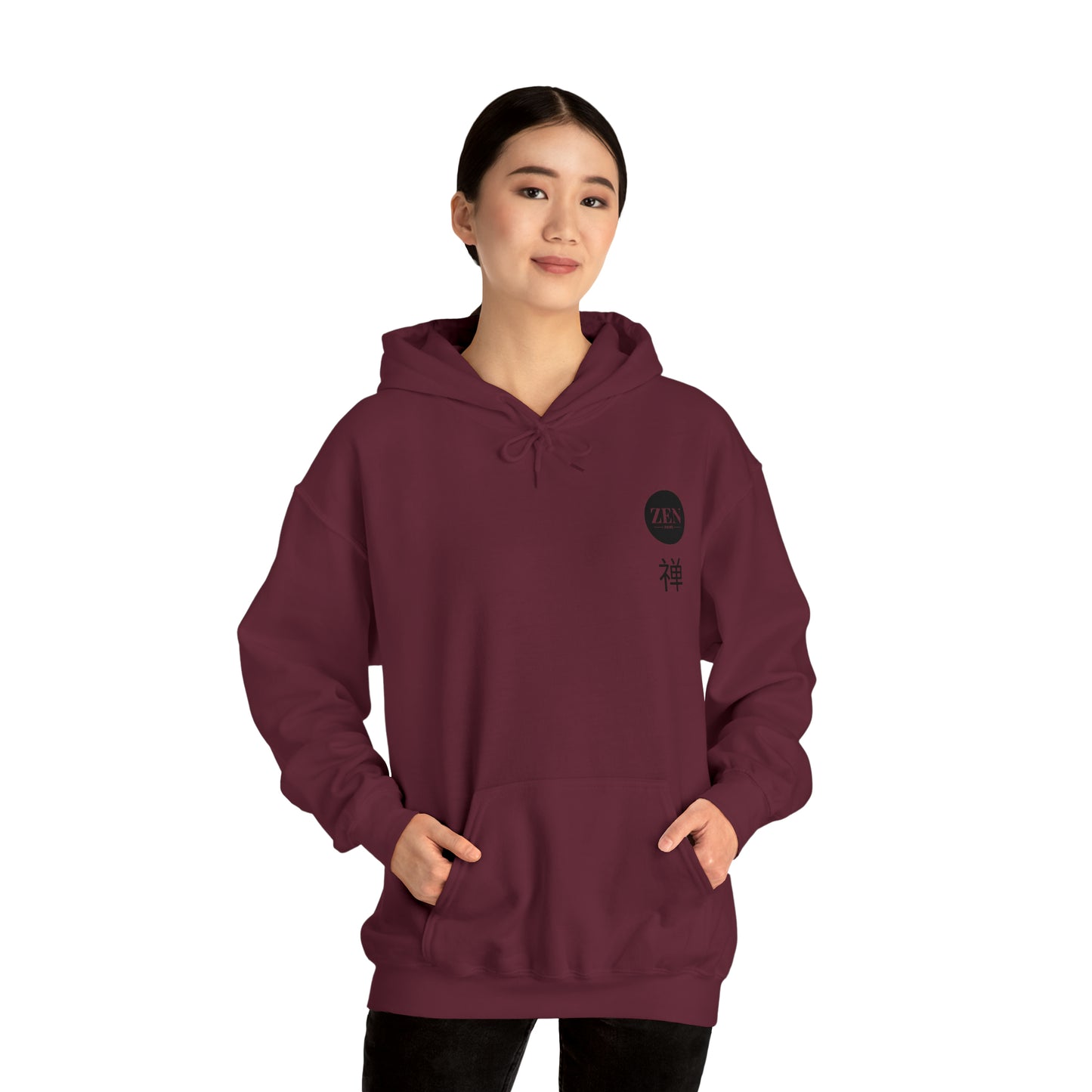 One Piece Zen Unisex Heavy Blend™ Hooded Sweatshirt