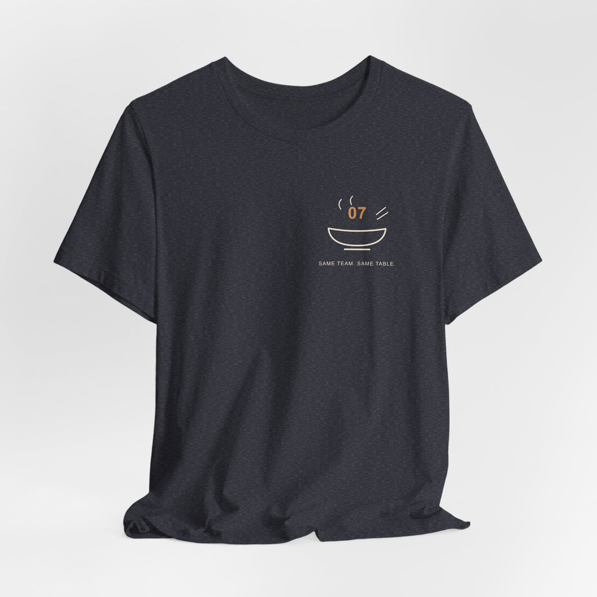 Table for Seven Minimalist Anime Soft Tee | Ninja Japanese Streetwear