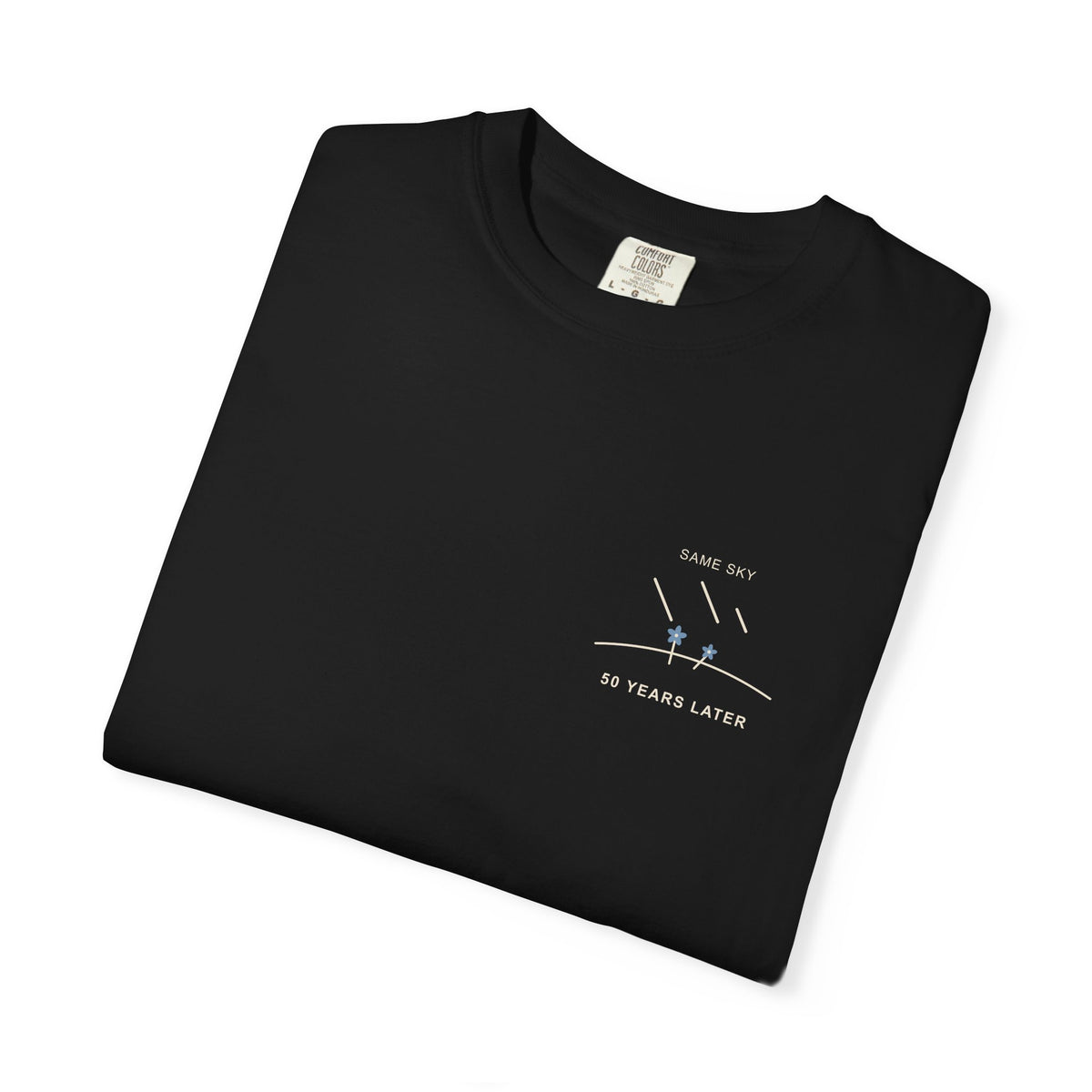 Same Sky Minimalist Anime Tee | Mage Journey Japanese Streetwear