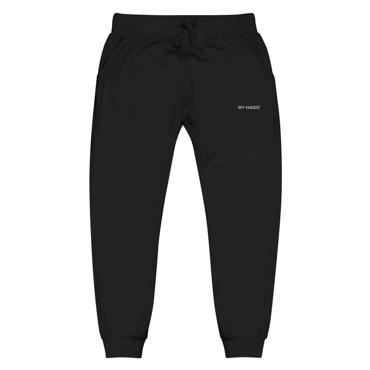 My Magic Embroidered Fleece Sweatpants | Inspired by Asta from Black Clover