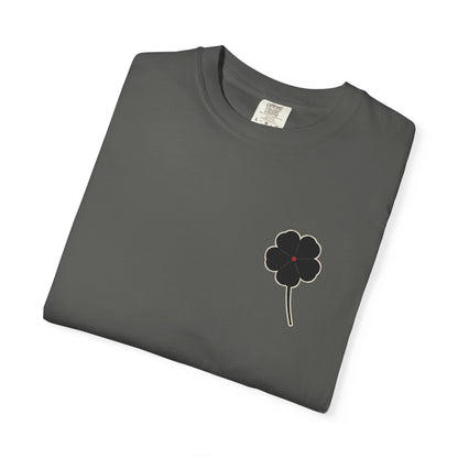 Black Clover Leaf Minimalist Heavyweight Tee | Inspired by Asta from Black Clover