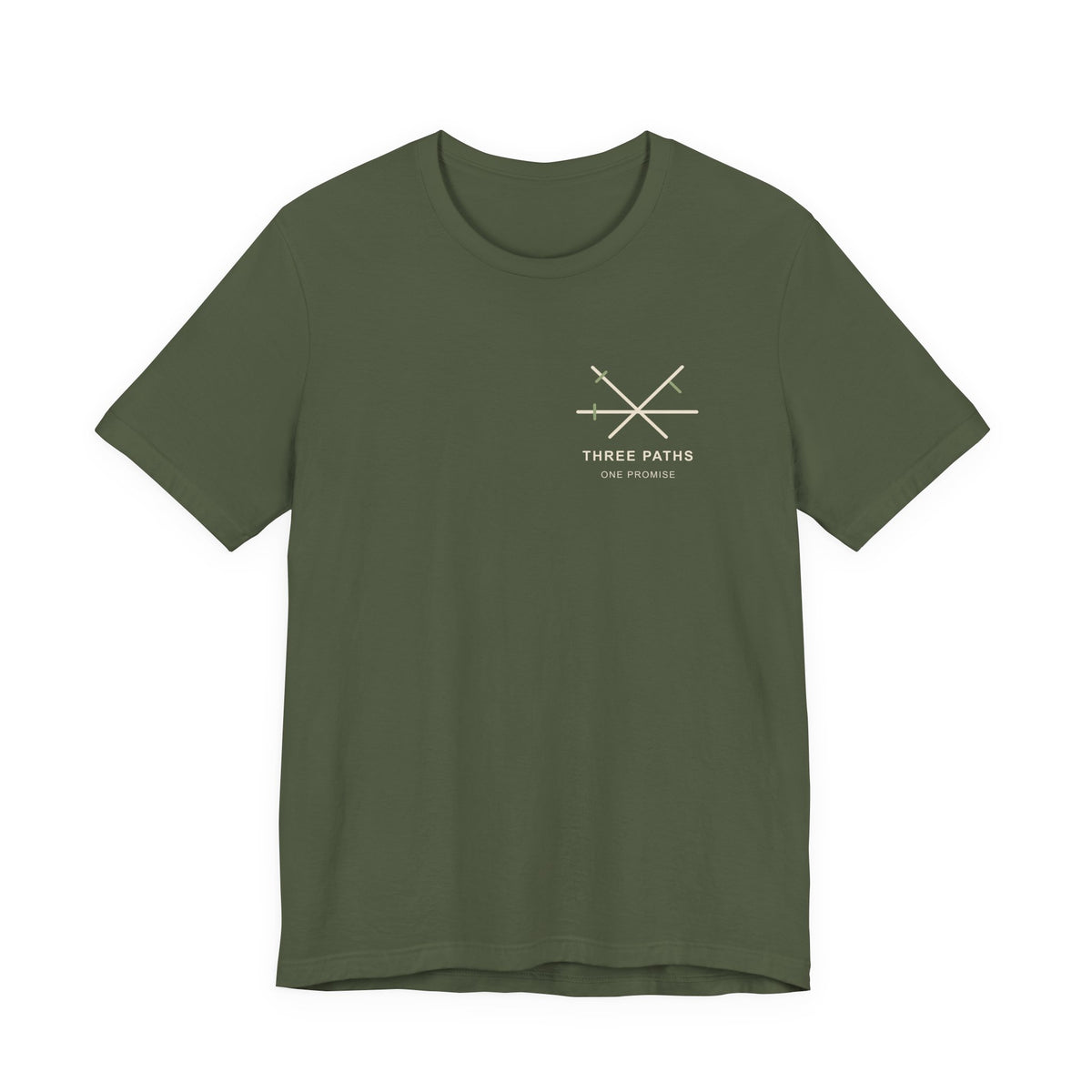 Three Paths Minimalist Anime Soft Tee | Pirate Japanese Streetwear