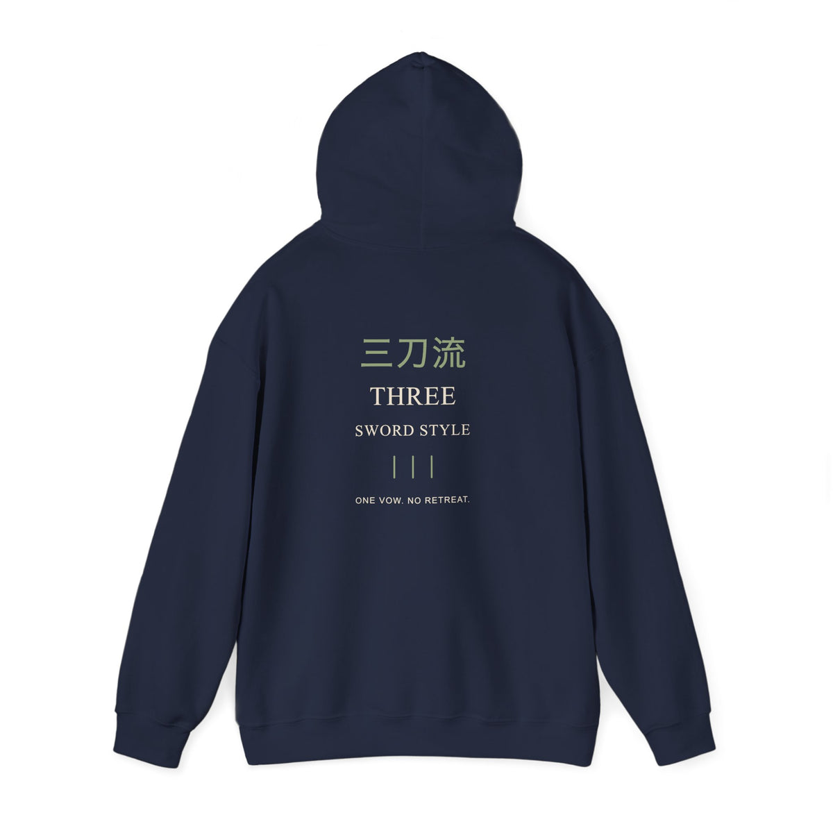 Threefold Vow Kanji Anime Hoodie | Pirate Japanese Streetwear