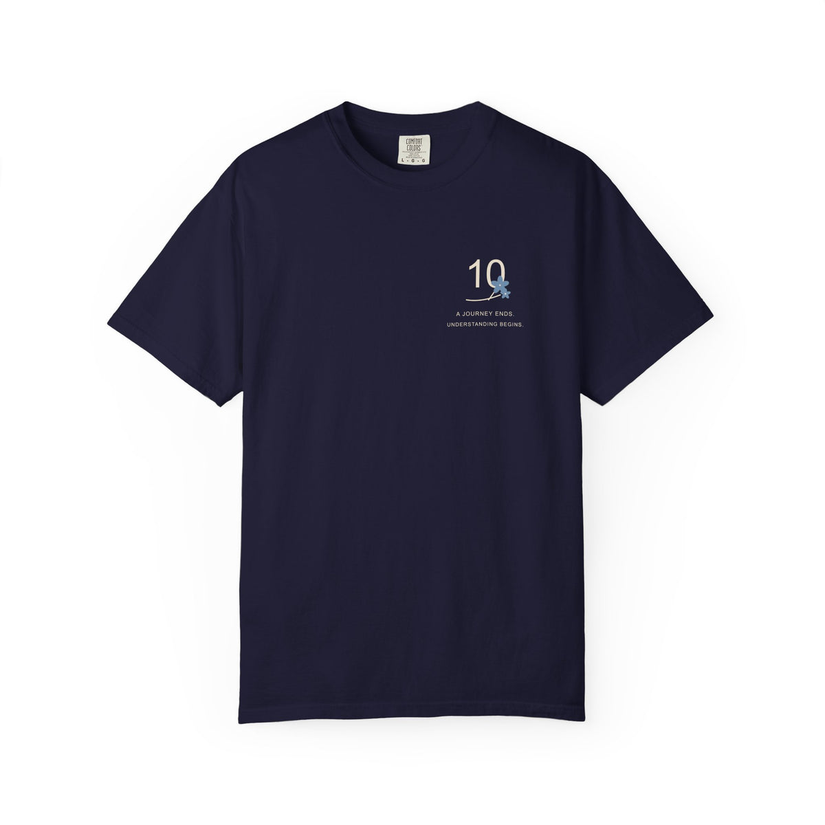 Ten Years, Still Learning Minimalist Anime Tee | Mage Journey Japanese Streetwear
