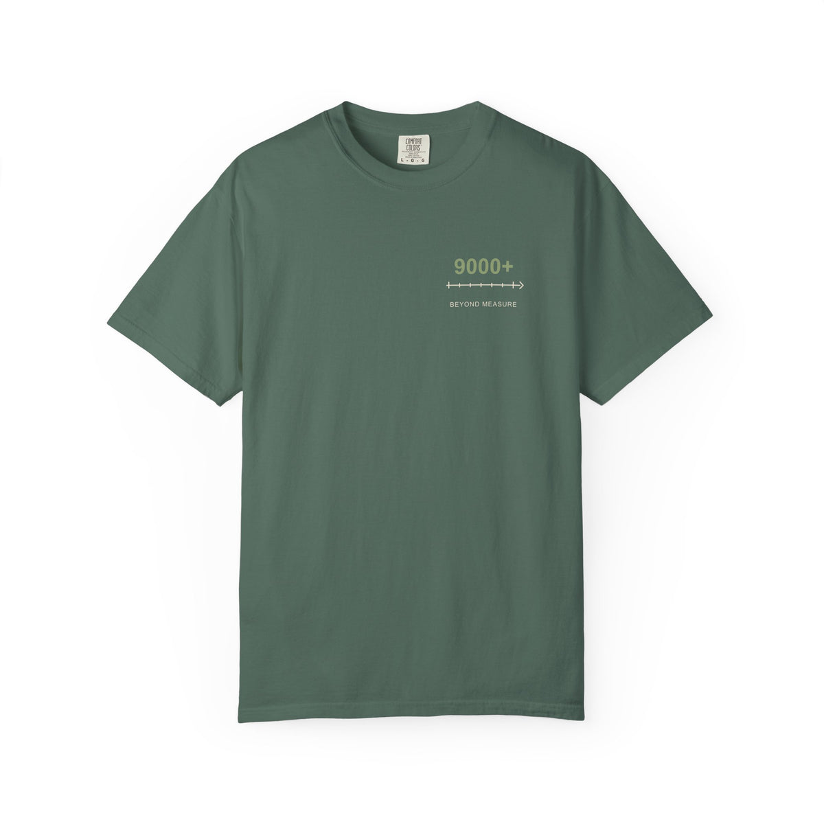 Beyond Measure Minimalist Anime Tee | Power Level Japanese Streetwear