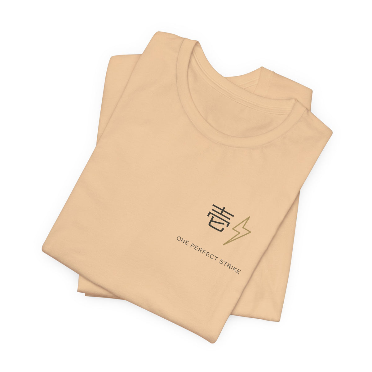 One Perfect Strike Minimalist Anime Soft Tee | Demon Hunter Japanese Streetwear