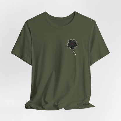 Black Clover Leaf Minimalist Soft Tee | Inspired by Asta from Black Clover