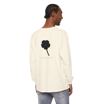 Black Clover Leaf Minimalist Long Sleeve Tee | Inspired by Asta from Black Clover