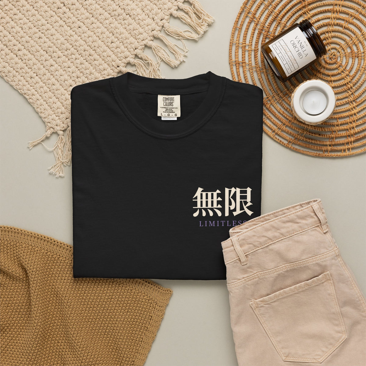 Limitless Uniform Kanji Anime Tee | Sorcerer Japanese Streetwear