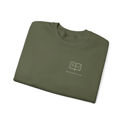 Wind Chooses Minimalist Crewneck Sweatshirt | Inspired by Yuno from Black Clover